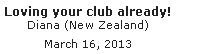 Club feedback