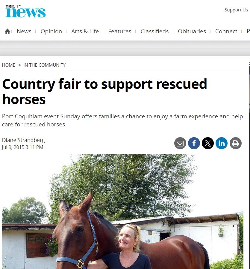 Canada Standardbred Horse Day and Country Fair Celebrations